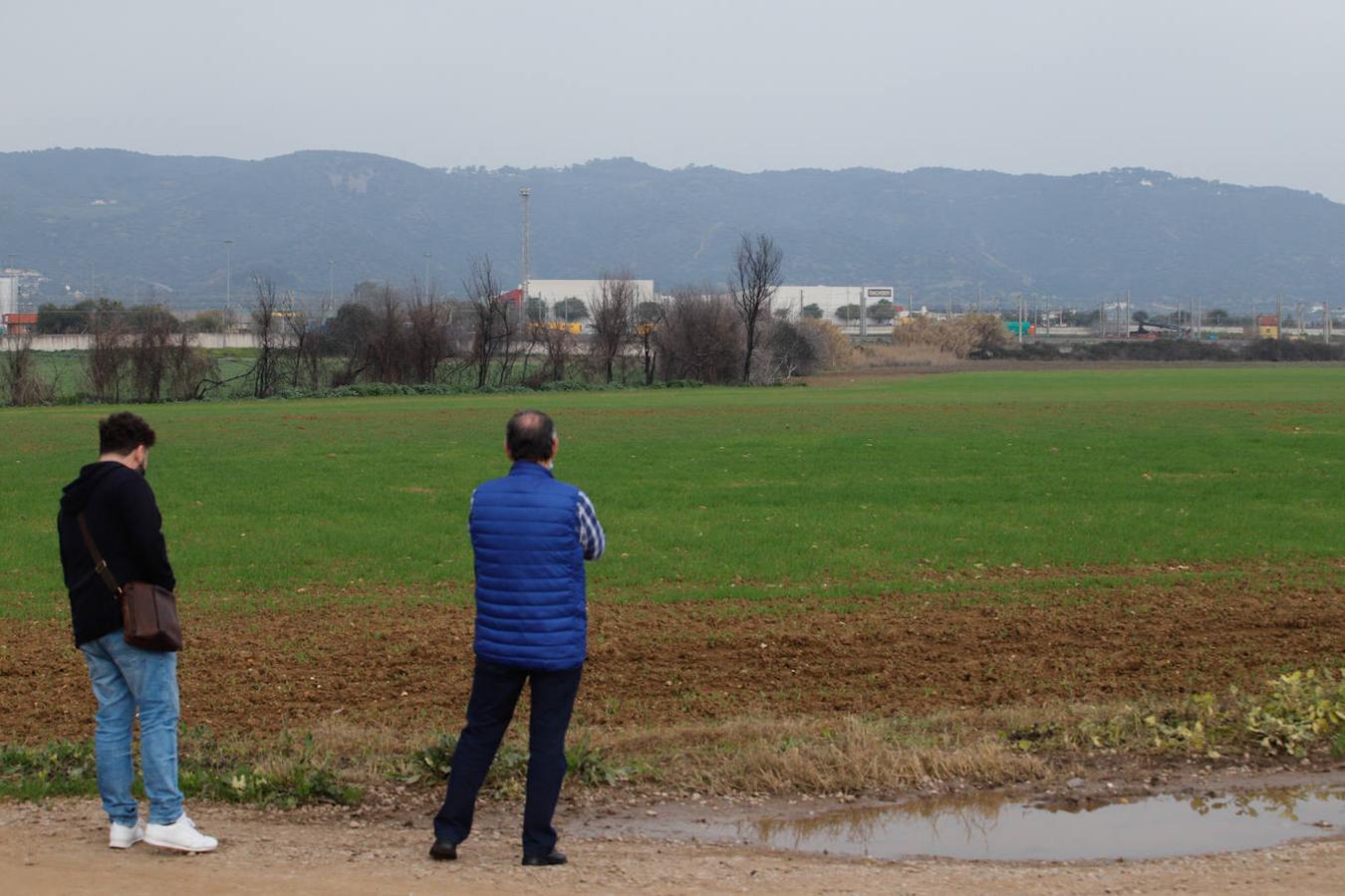 Los terrenos de la futura base logística del Ejército de Tierra en Córdoba, en imágenes