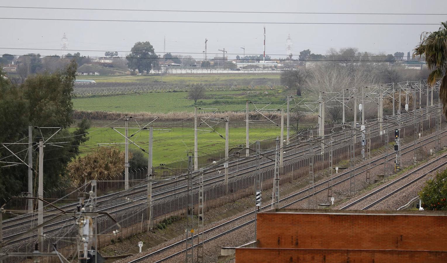 Los terrenos de la futura base logística del Ejército de Tierra en Córdoba, en imágenes