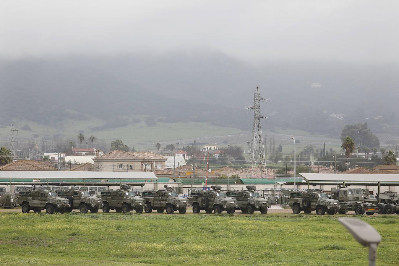 Los terrenos de la futura base logística del Ejército de Tierra en Córdoba, en imágenes