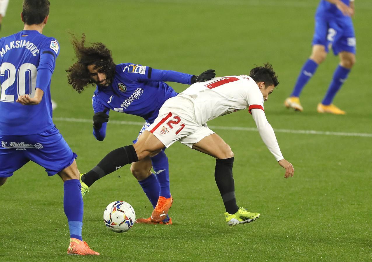 Las mejores imágenes del partido entre el Sevilla y el Getafe