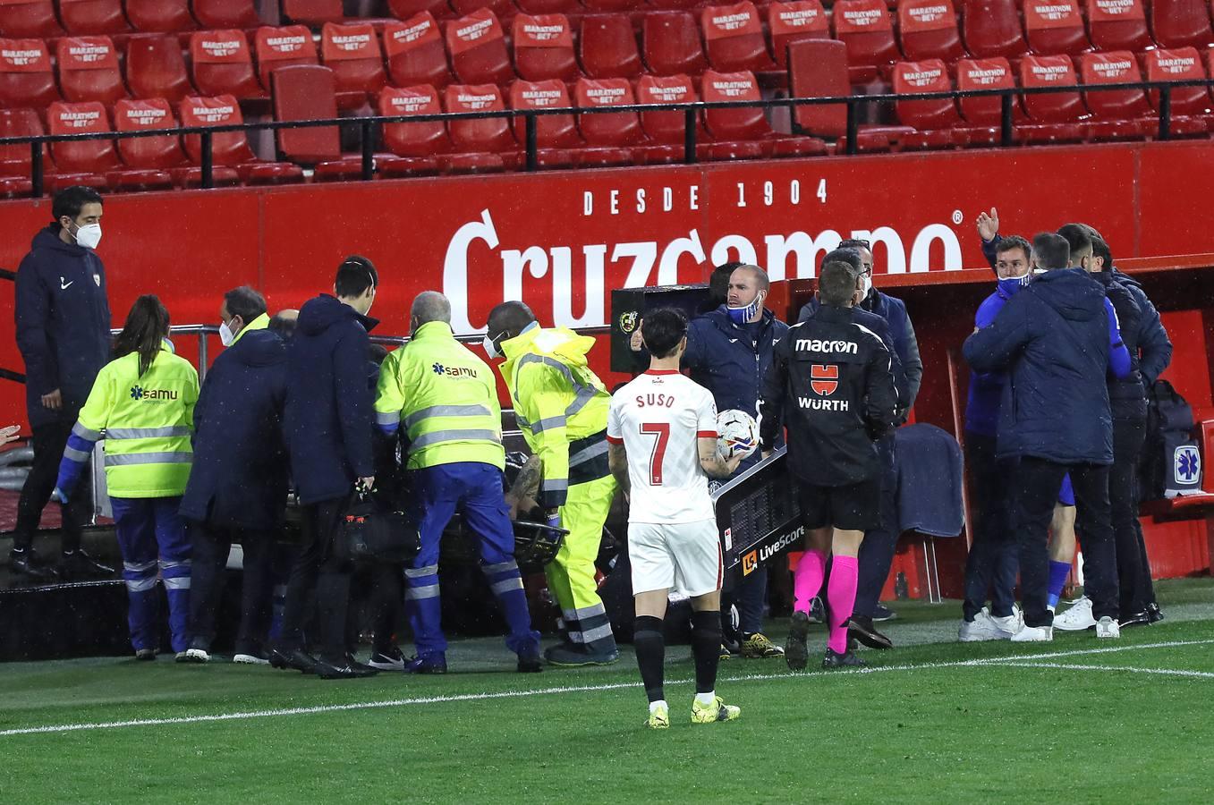 Las mejores imágenes del partido entre el Sevilla y el Getafe