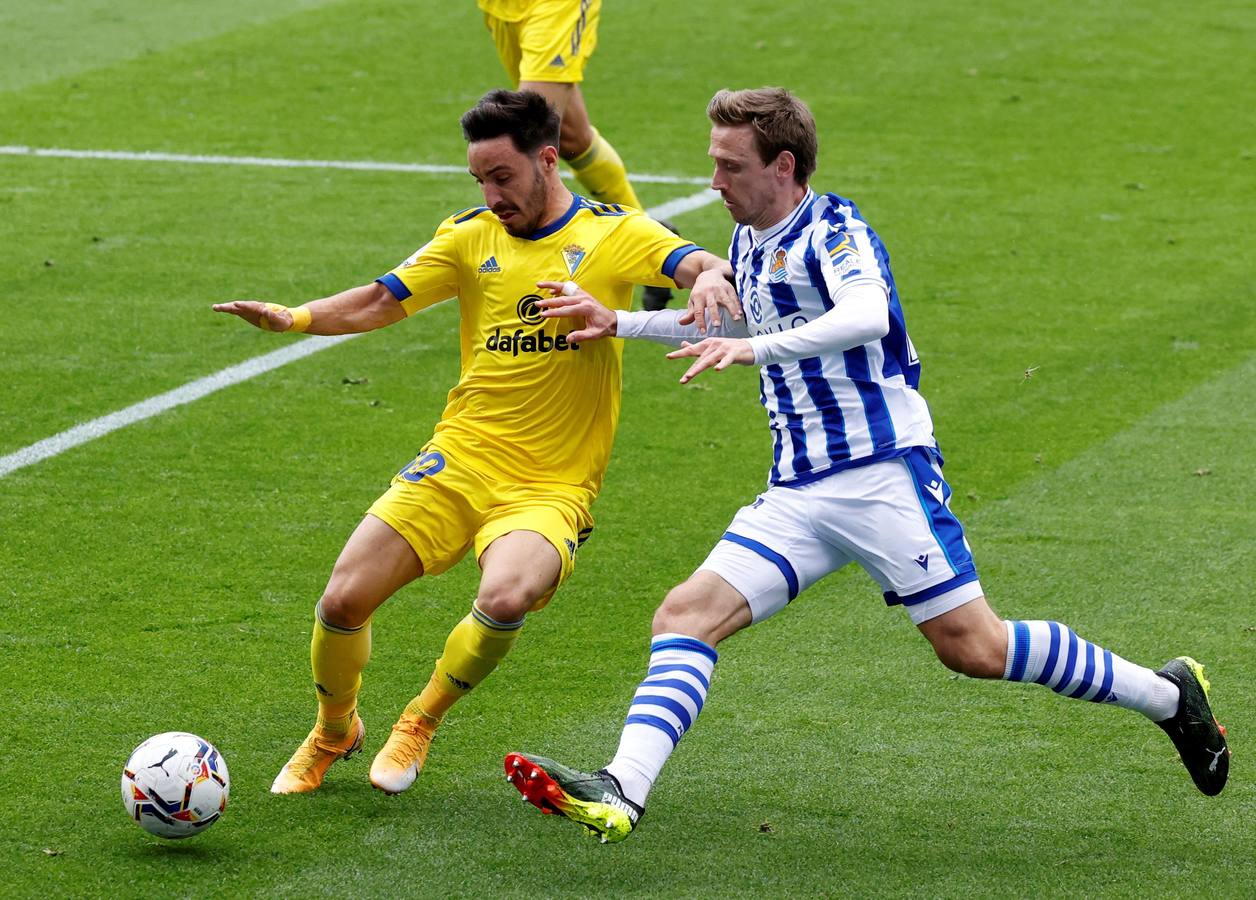 FOTOS: Las imágenes del Real Sociedad - Cádiz