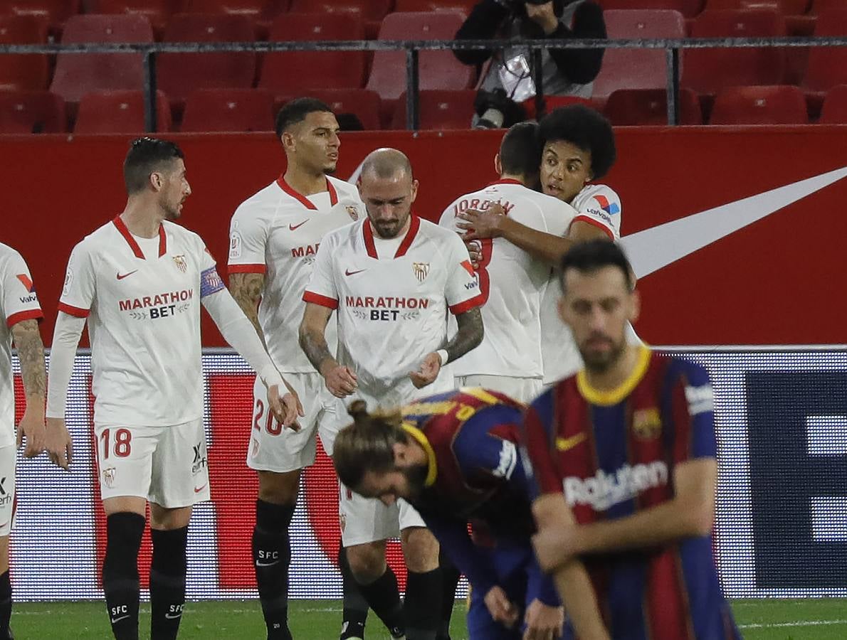 Fotogalería: Las mejores imágenes del Sevilla-Barcelona