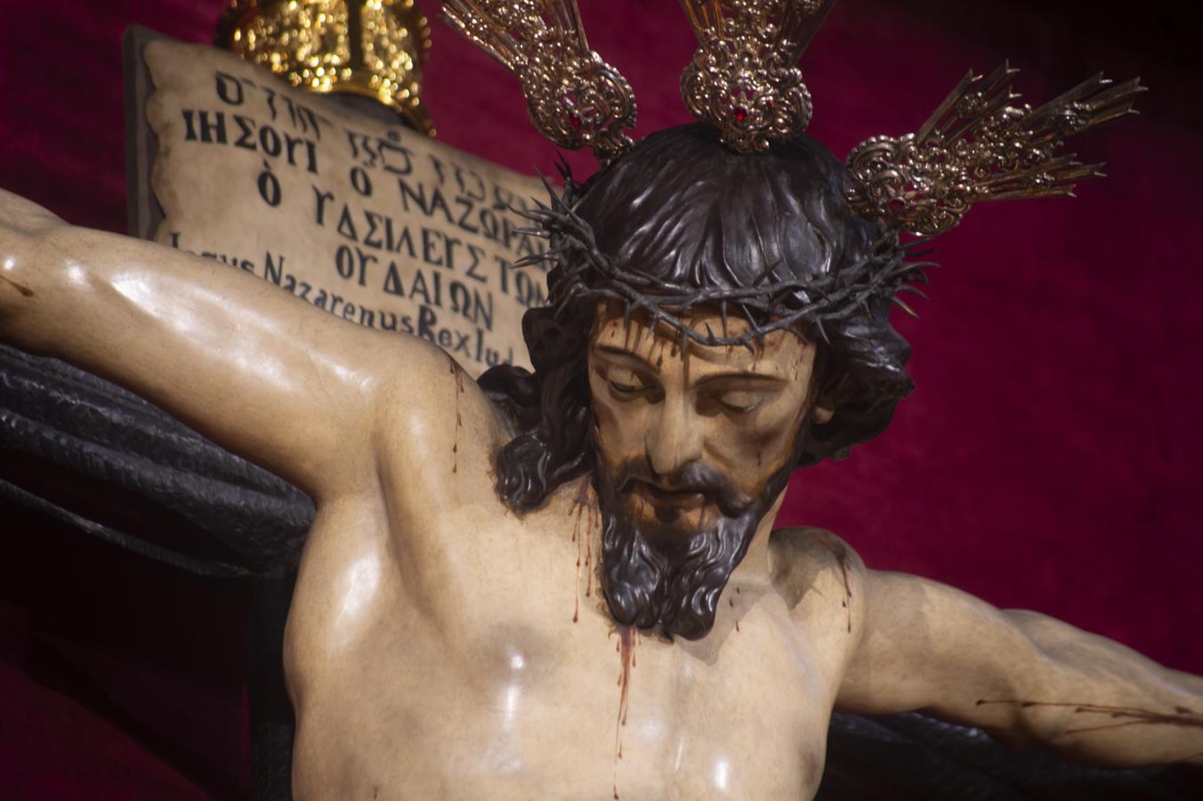 Altar de quinario del Cristo de las Siete Palabras