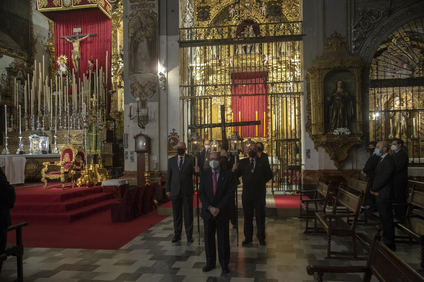 El vía crucis del Calvario