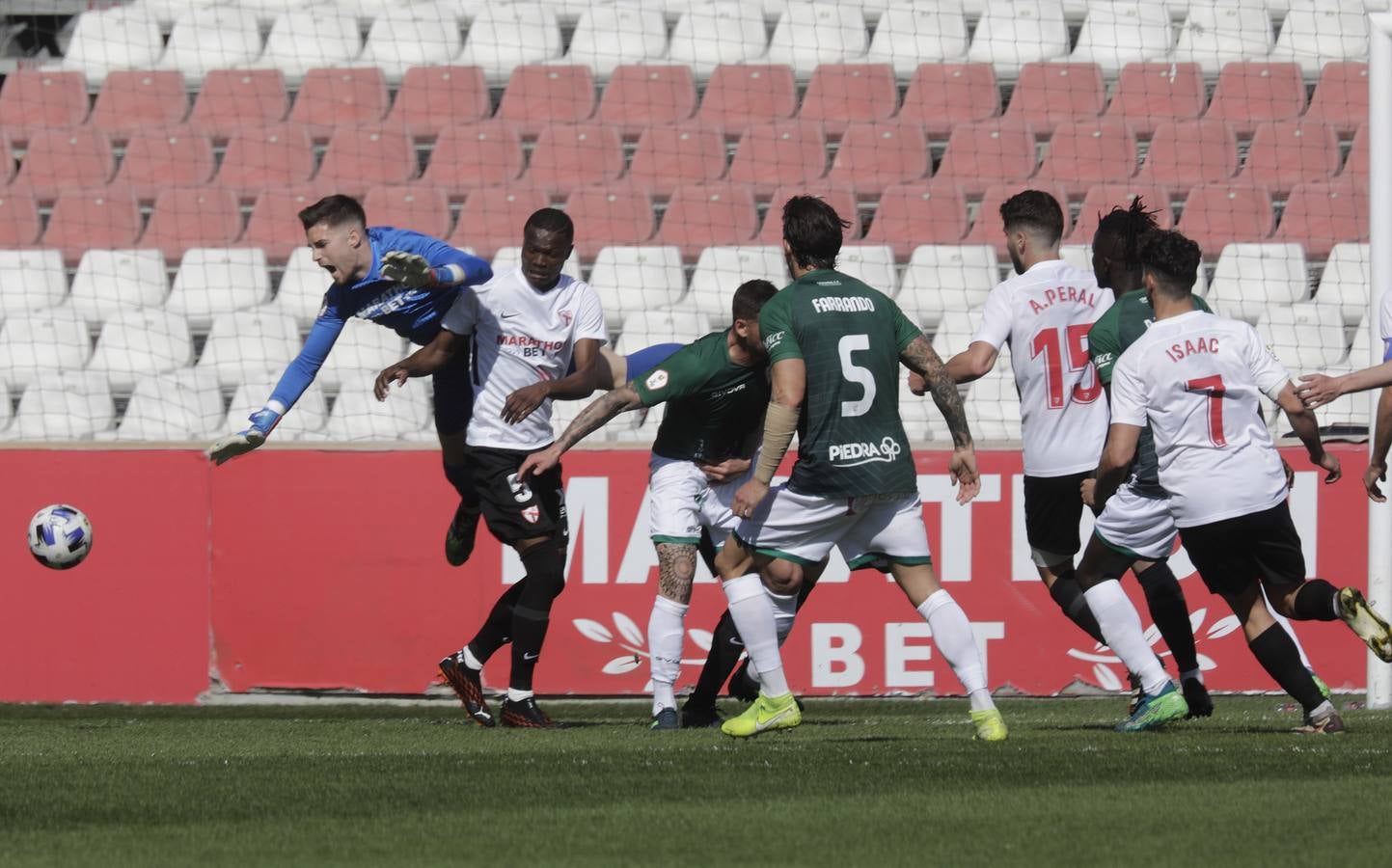 En imágenes, el Sevilla Atlético - Córdoba CF