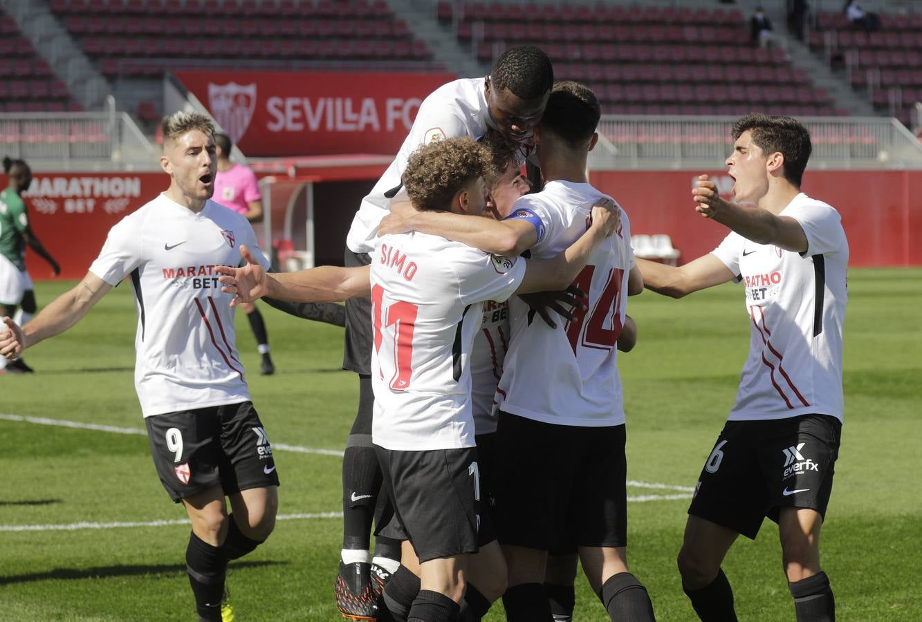 En imágenes, el Sevilla Atlético - Córdoba CF