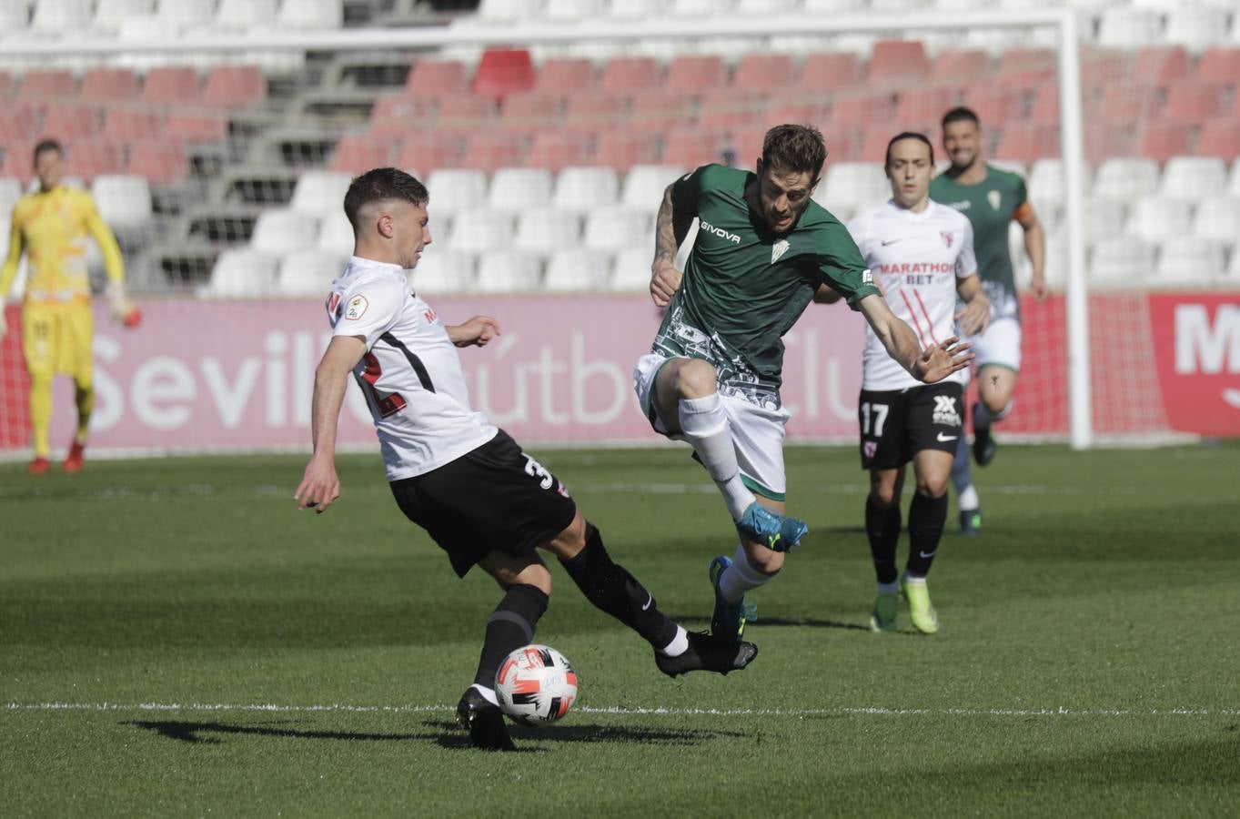 En imágenes, el Sevilla Atlético - Córdoba CF