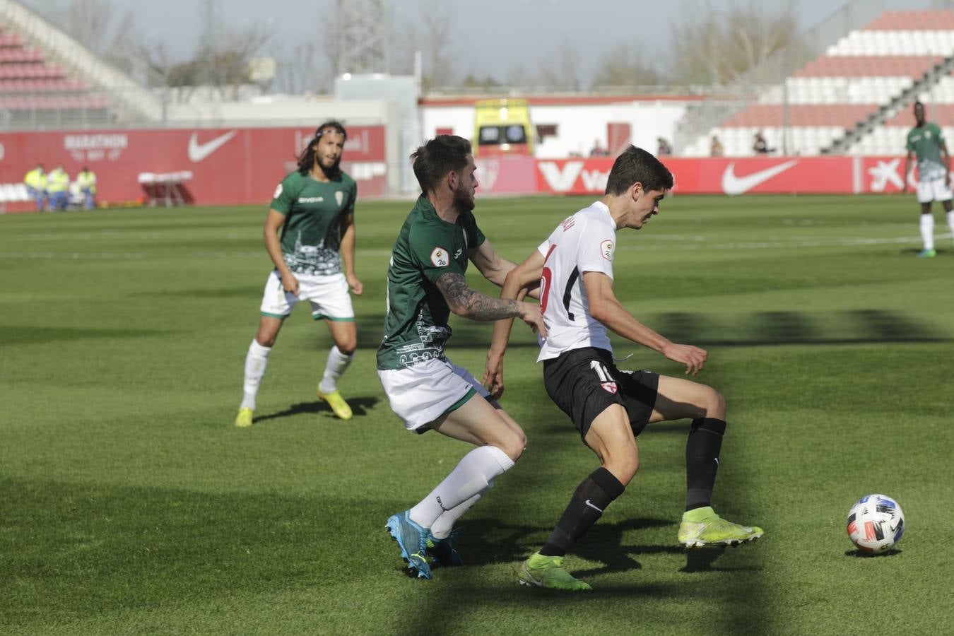 En imágenes, el Sevilla Atlético - Córdoba CF