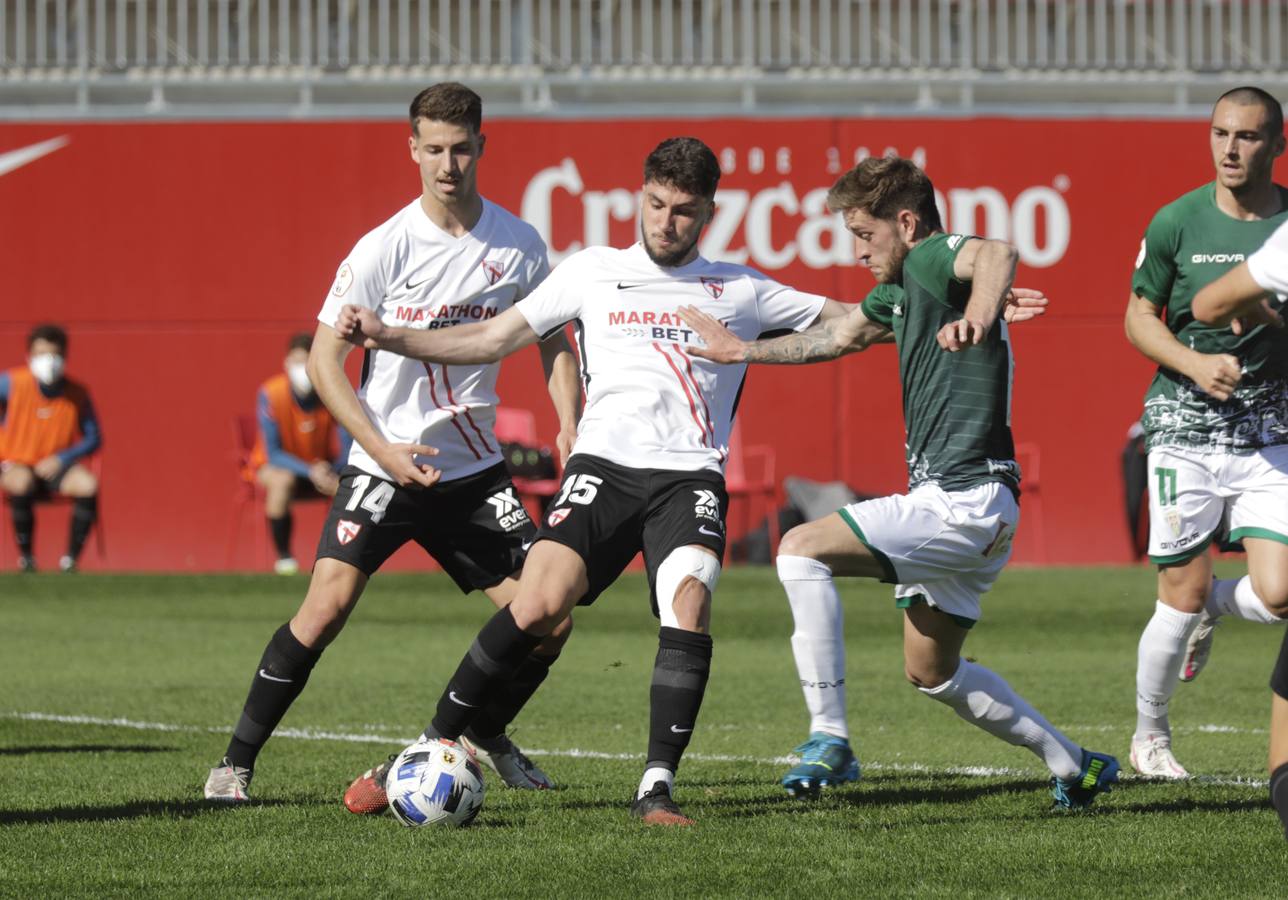 En imágenes, el Sevilla Atlético - Córdoba CF