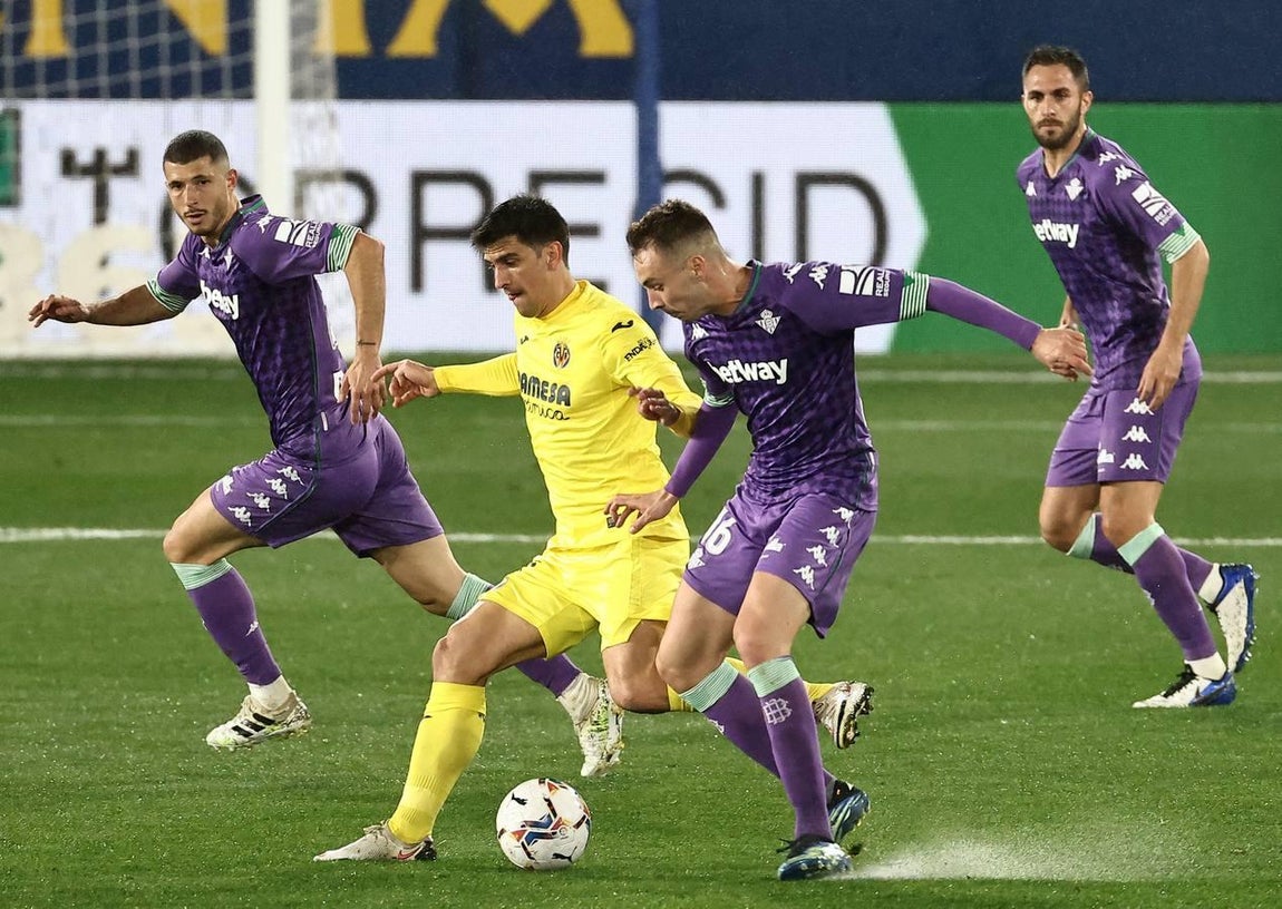 Las mejores imágenes del encuentro entre el Villarreal y el Betis