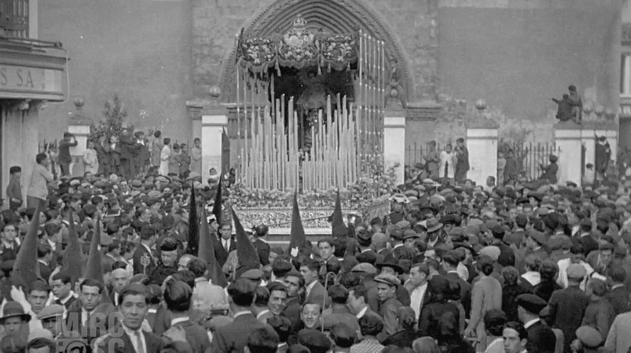 Las imágenes de la película más antigua de la Semana Santa de Sevilla