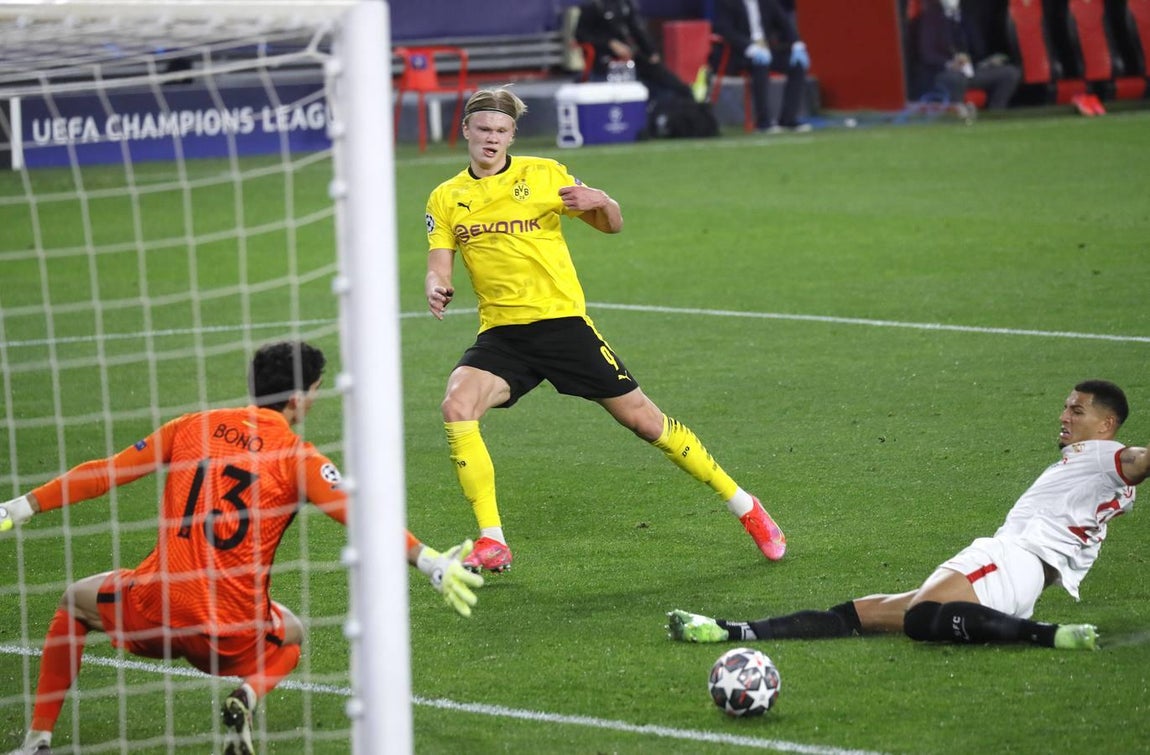 Las mejores imágenes del encuentro entre el Sevilla F.C. y el Borussia Dortmund