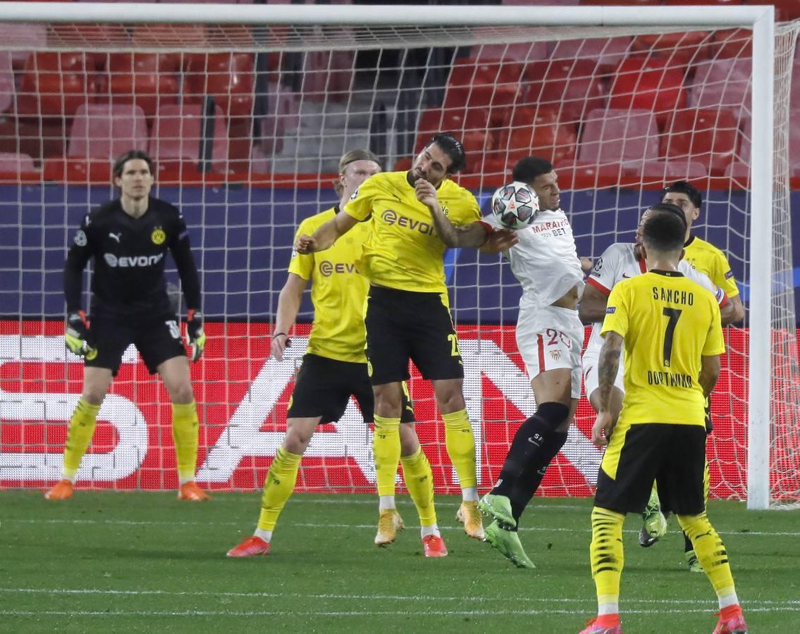 Las mejores imágenes del encuentro entre el Sevilla F.C. y el Borussia Dortmund