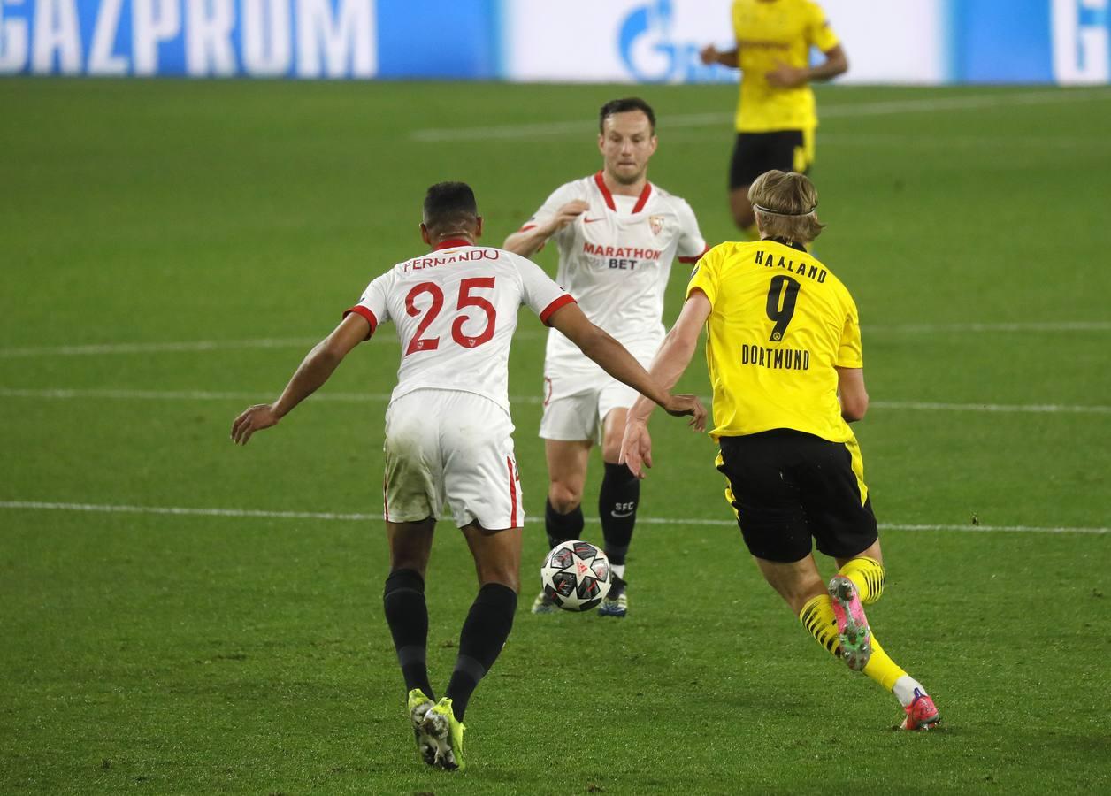 Las mejores imágenes del encuentro entre el Sevilla F.C. y el Borussia Dortmund