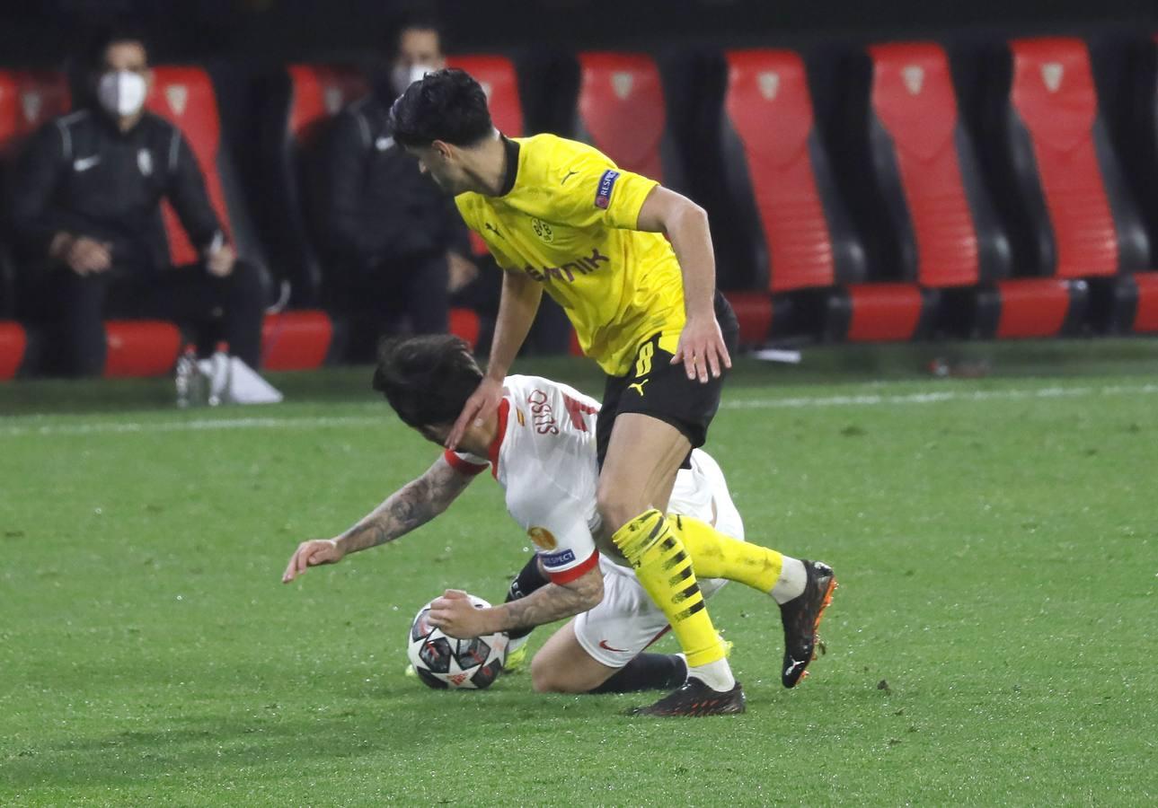 Las mejores imágenes del encuentro entre el Sevilla F.C. y el Borussia Dortmund