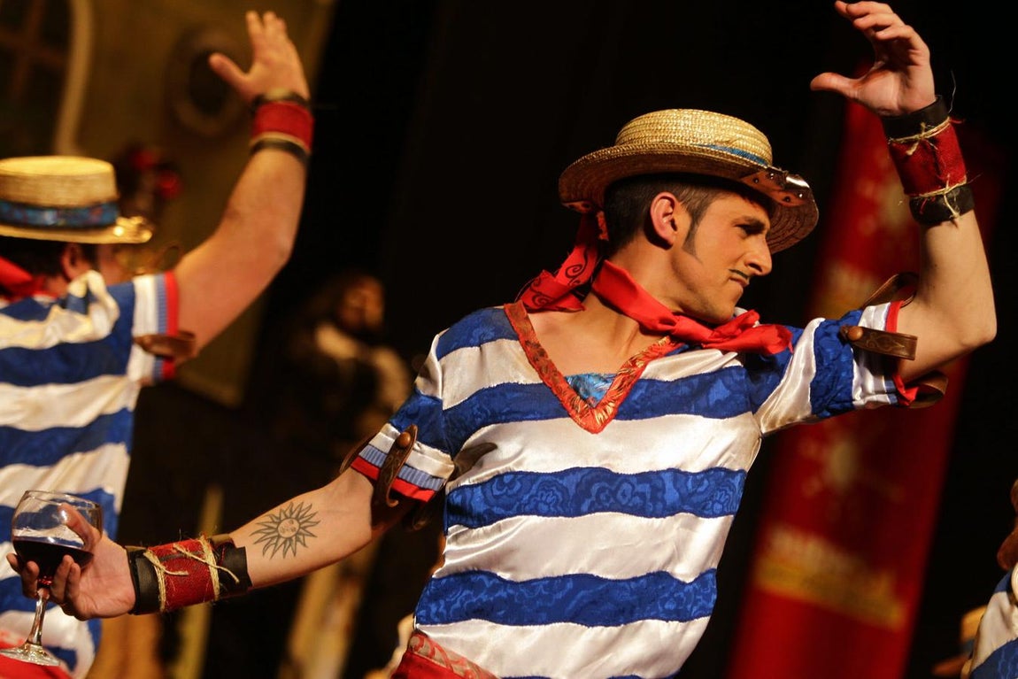 'La sereníssima', la comparsa de Juan Carlos Aragón que cantó parte del repertorio en italiano