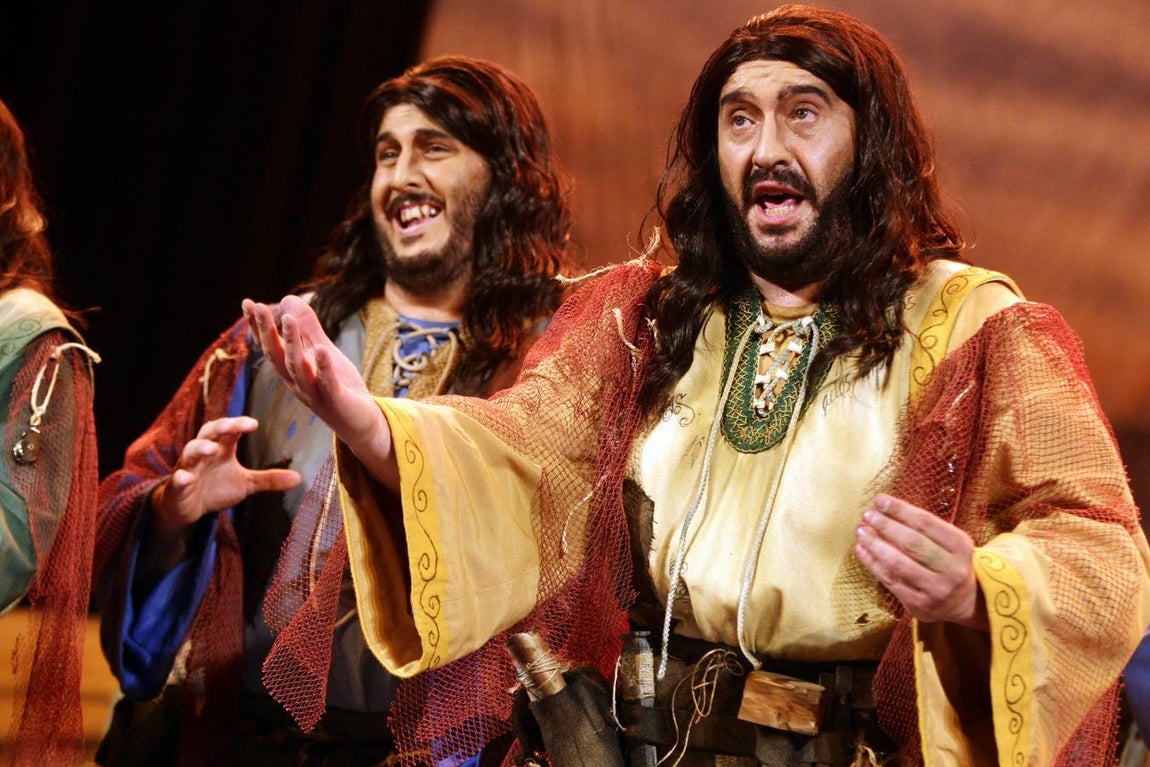 'Llámame Jesús', de lapeña de Los Majaras, con Ramoni en la imagen