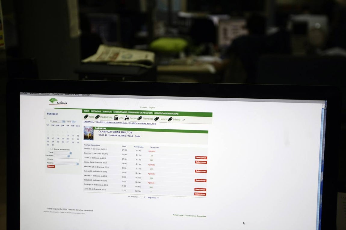 Venta de entradas a través de internet, una de las fórmulas más novedosas de los últimos años que se ha ido eprfilando con el tiempo