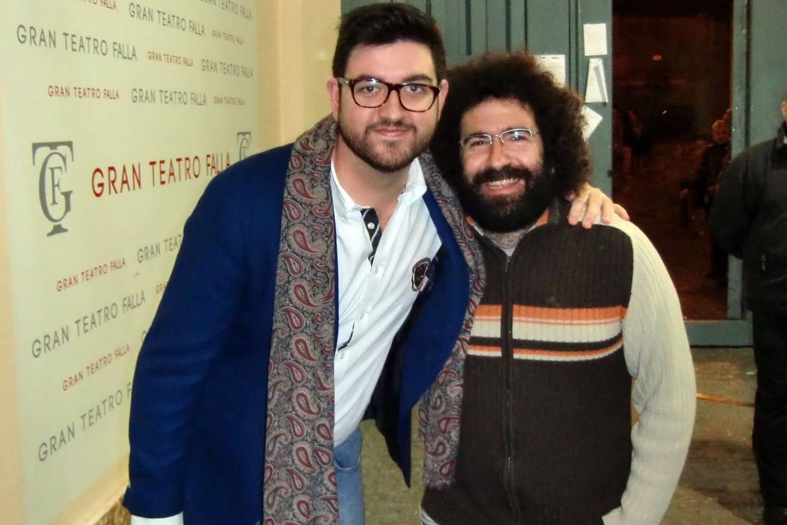 Manu Sánchez y Chipi, de la Canalla, fieles al Concurso del Falla