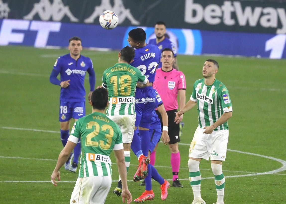 Las mejores imágenes del partido entre el Betis y el Getafe