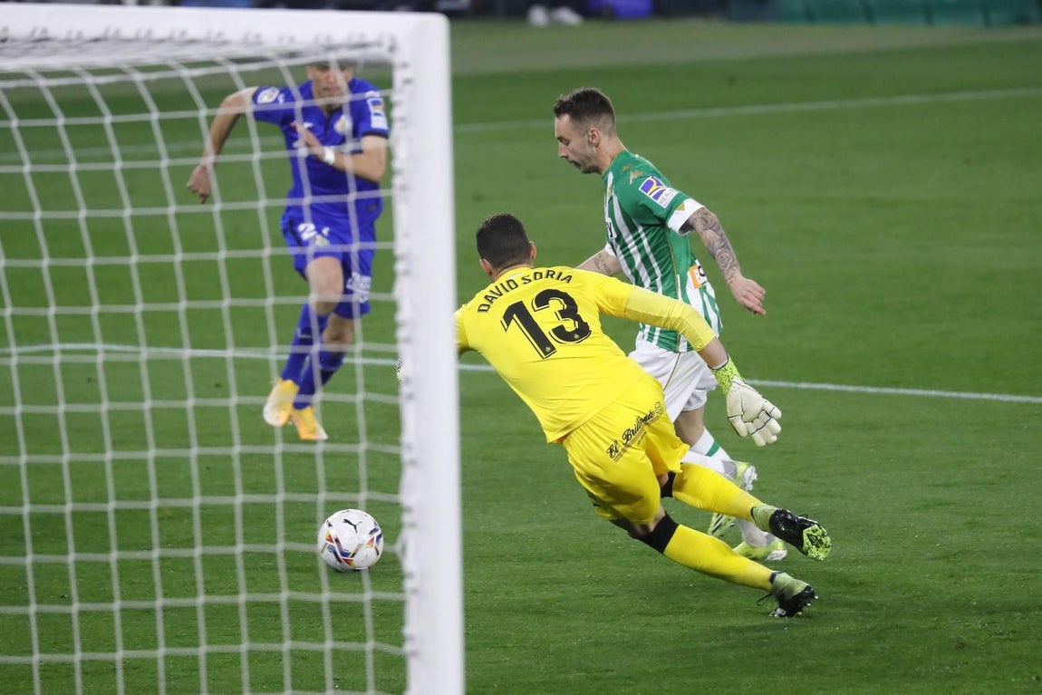 Las mejores imágenes del partido entre el Betis y el Getafe