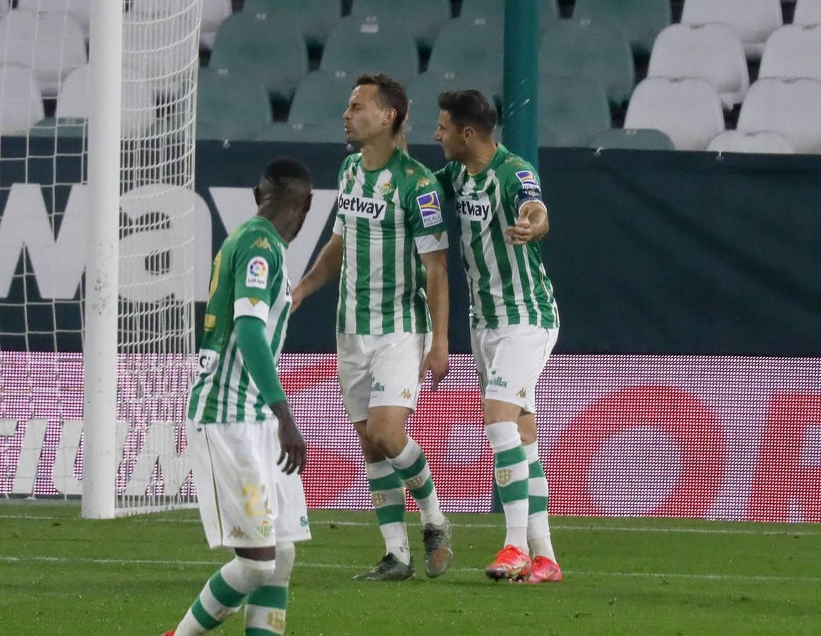 Las mejores imágenes del partido entre el Betis y el Getafe