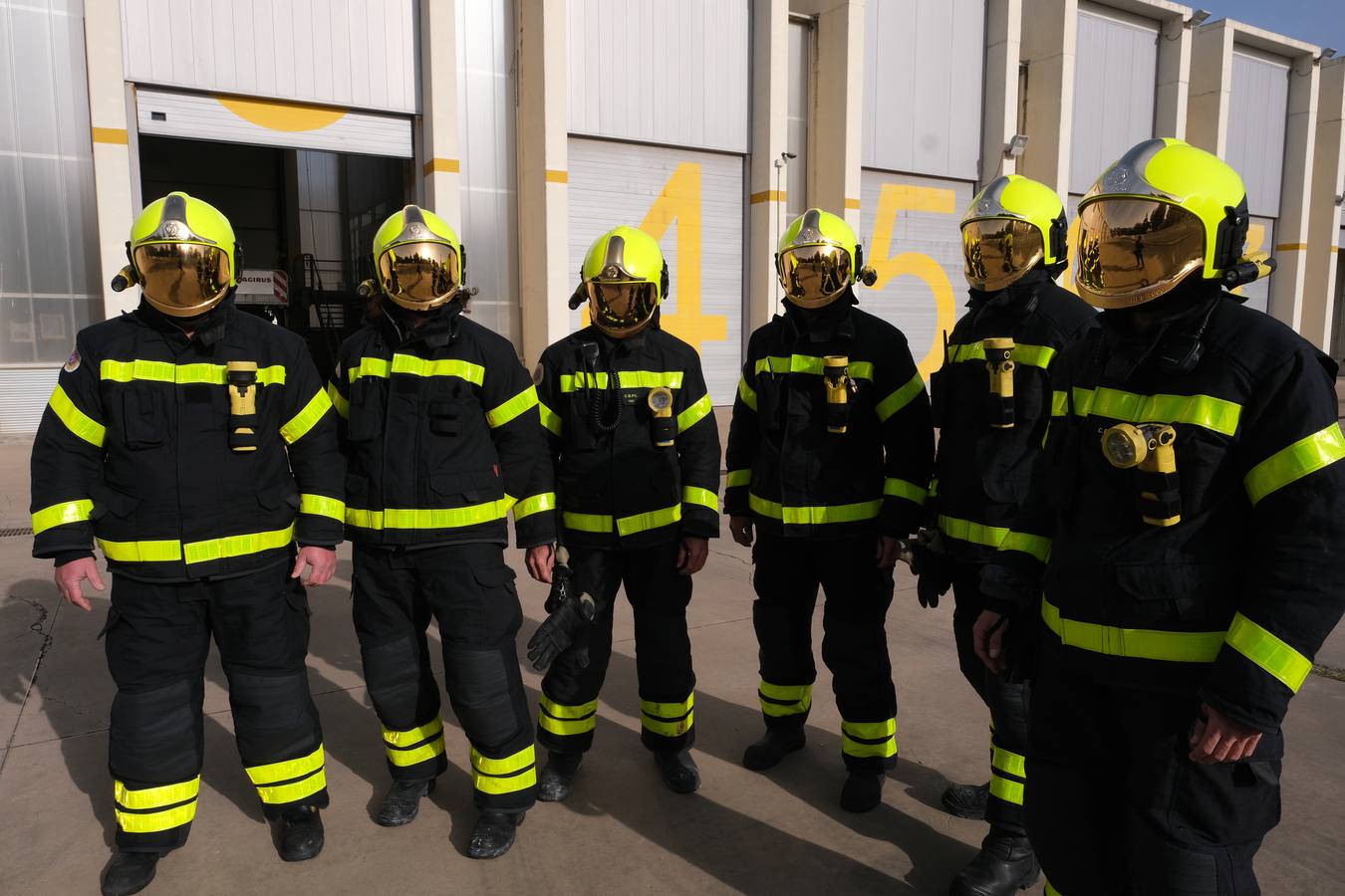 FOTOS: Bomberos del Consorcio Provincial en el parque de Cádiz