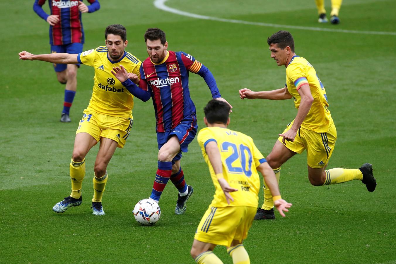 FOTOS: Las imágenes del empate del Cádiz en Barcelona