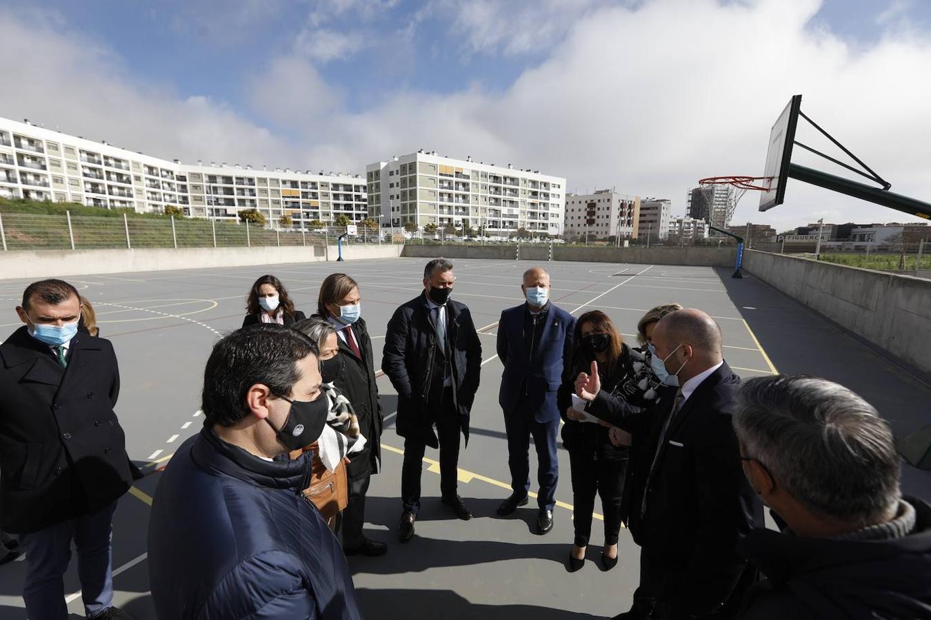 La inauguración oficial del colegio Turruñuelos de Córdoba, en imágenes