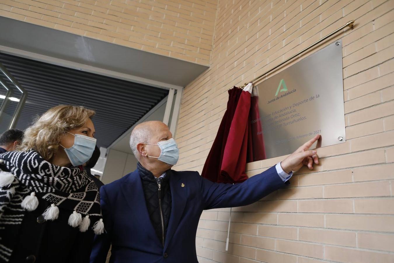 La inauguración oficial del colegio Turruñuelos de Córdoba, en imágenes