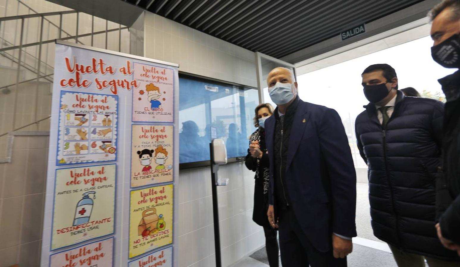 La inauguración oficial del colegio Turruñuelos de Córdoba, en imágenes