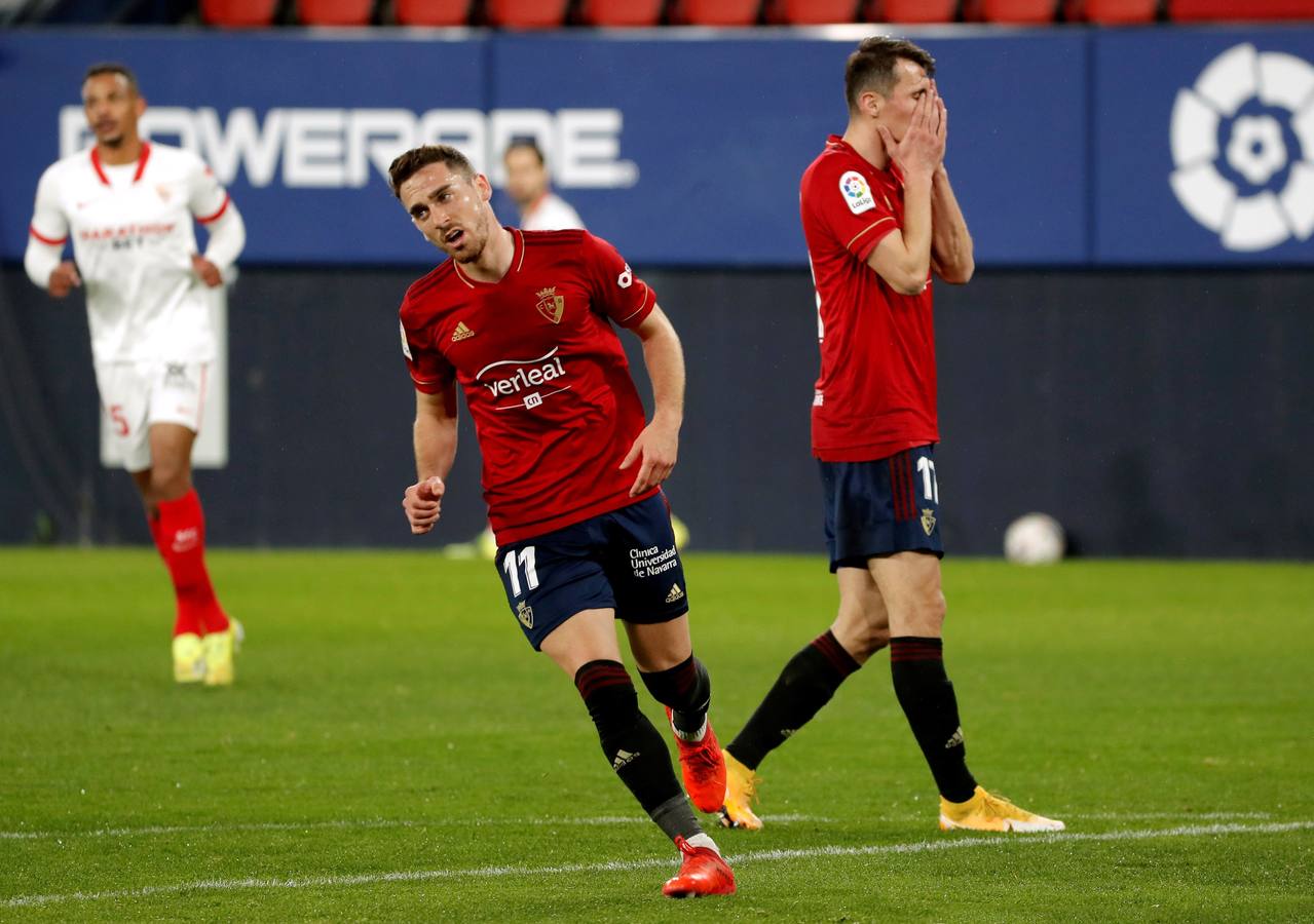 Fotogalería: Las mejores imágenes del Osasuna-Sevilla