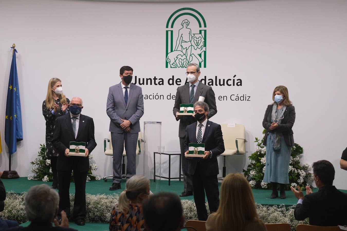 Fotos: La entrega de las banderas de Andalucía, en imágenes