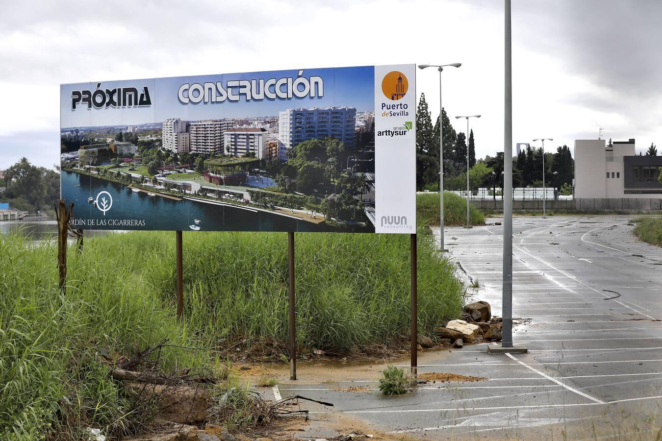 Comienzan las obras del Jardín de las Cigarreras y del quiosco de las Delicias