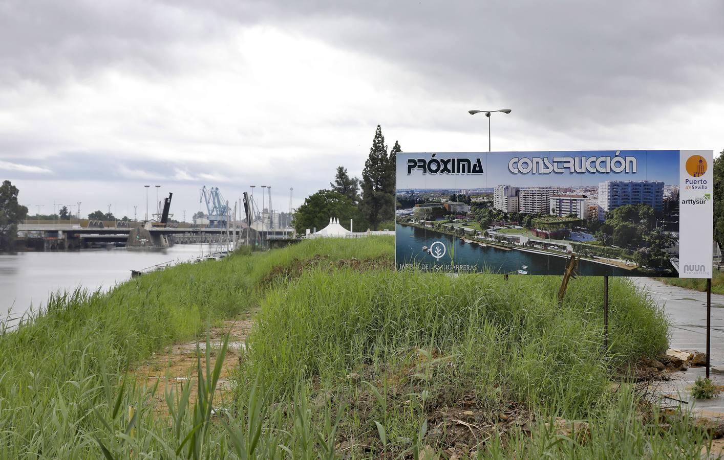 Comienzan las obras del Jardín de las Cigarreras y del quiosco de las Delicias