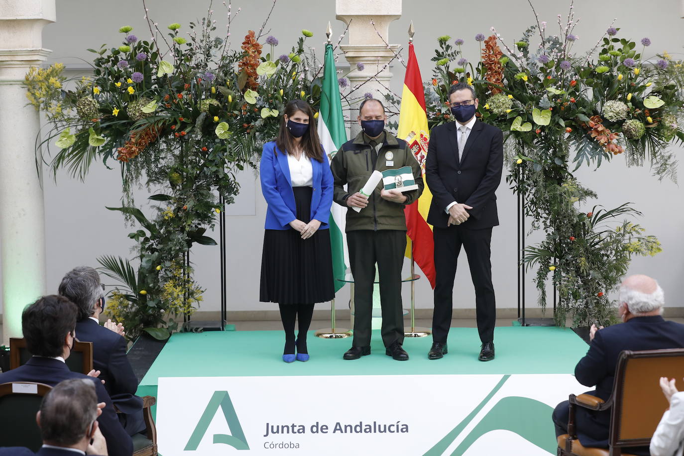 La entrega de las Banderas de Andalucía en Córdoba, en imágenes