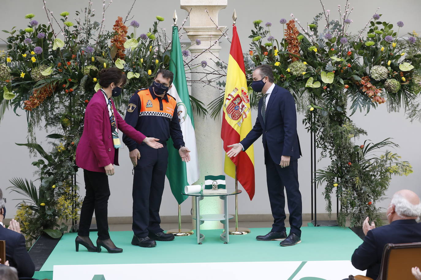 La entrega de las Banderas de Andalucía en Córdoba, en imágenes