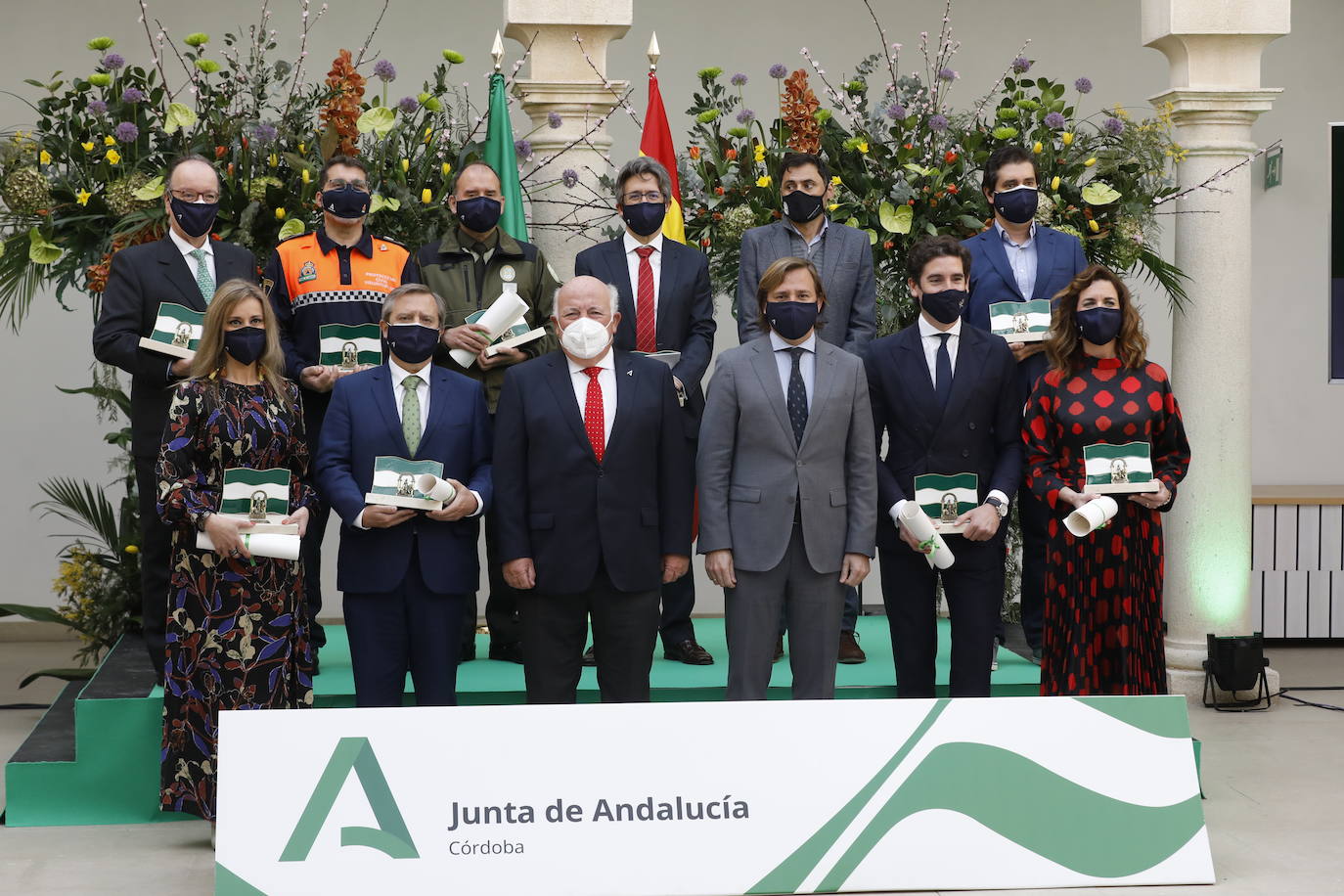 La entrega de las Banderas de Andalucía en Córdoba, en imágenes