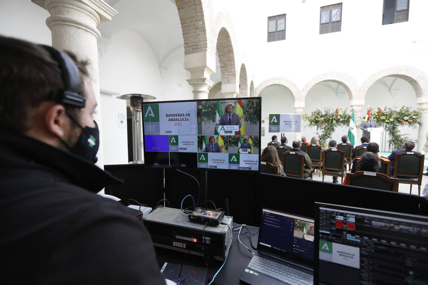 La entrega de las Banderas de Andalucía en Córdoba, en imágenes