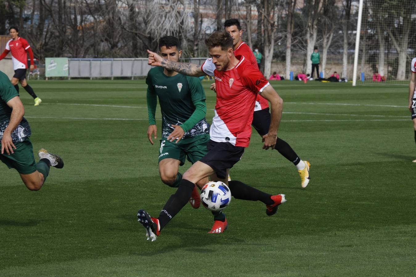 En imágenes, el amistoso del Córdoba CF ante el Córdoba B