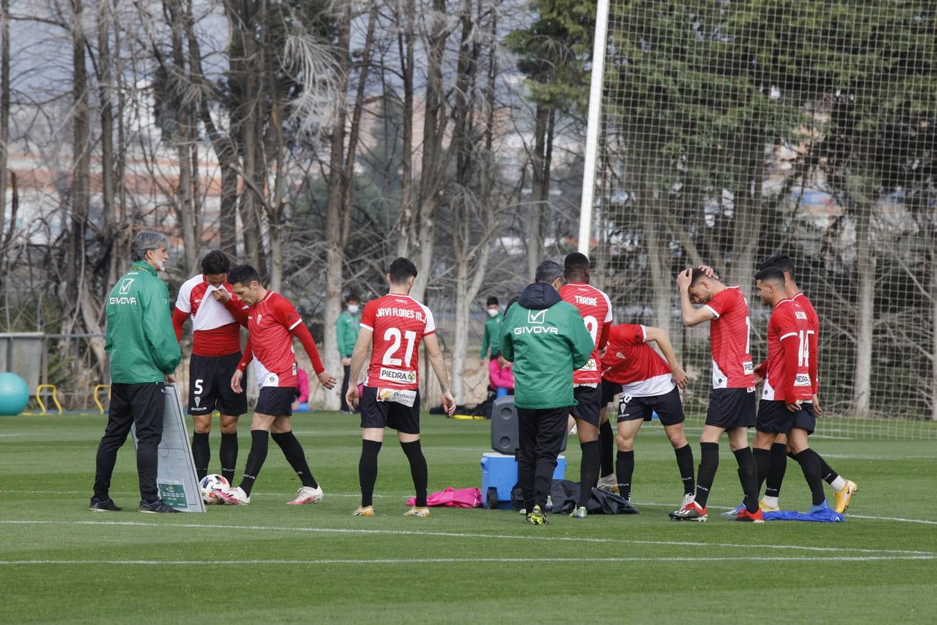 En imágenes, el amistoso del Córdoba CF ante el Córdoba B