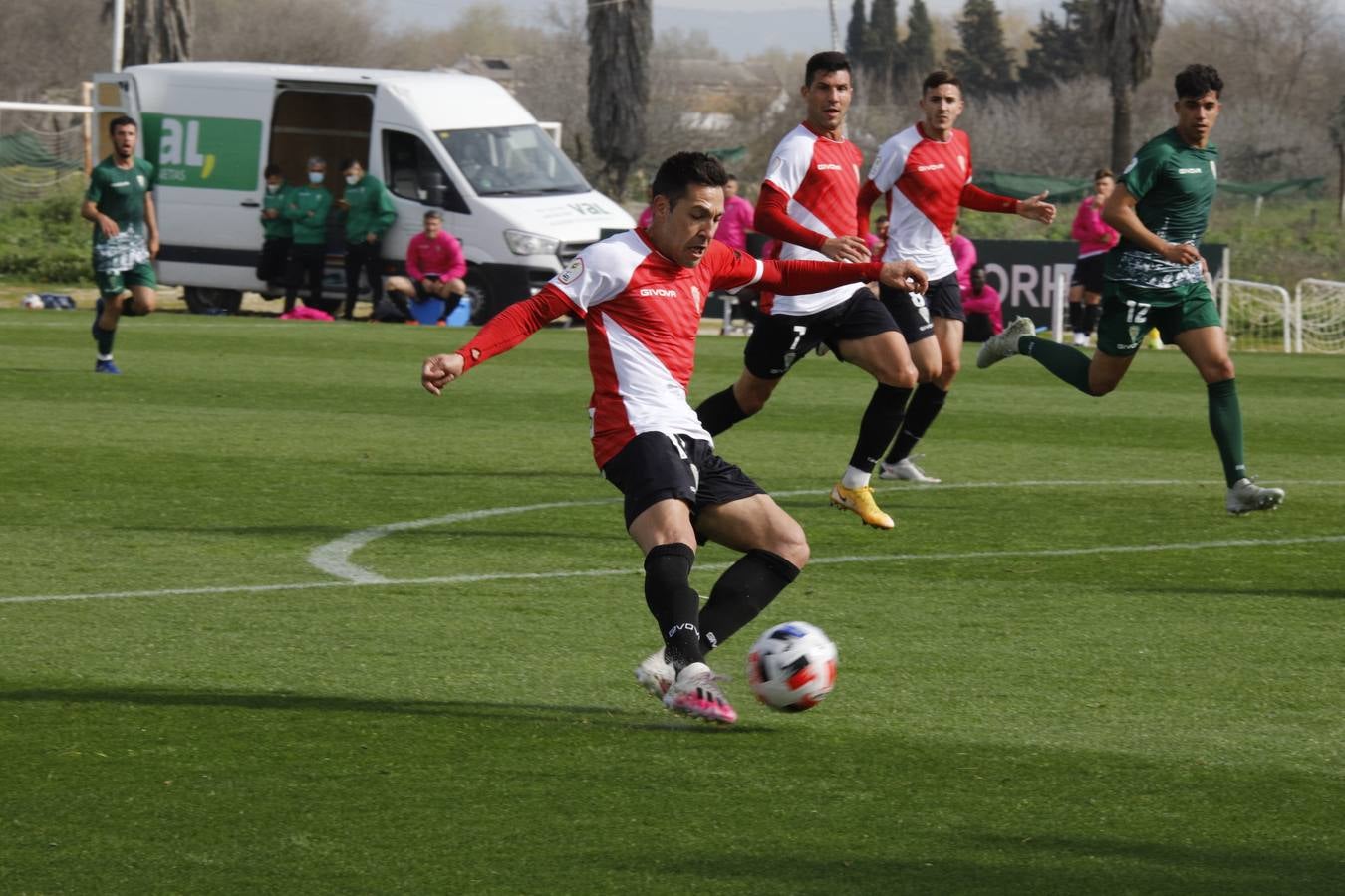 En imágenes, el amistoso del Córdoba CF ante el Córdoba B