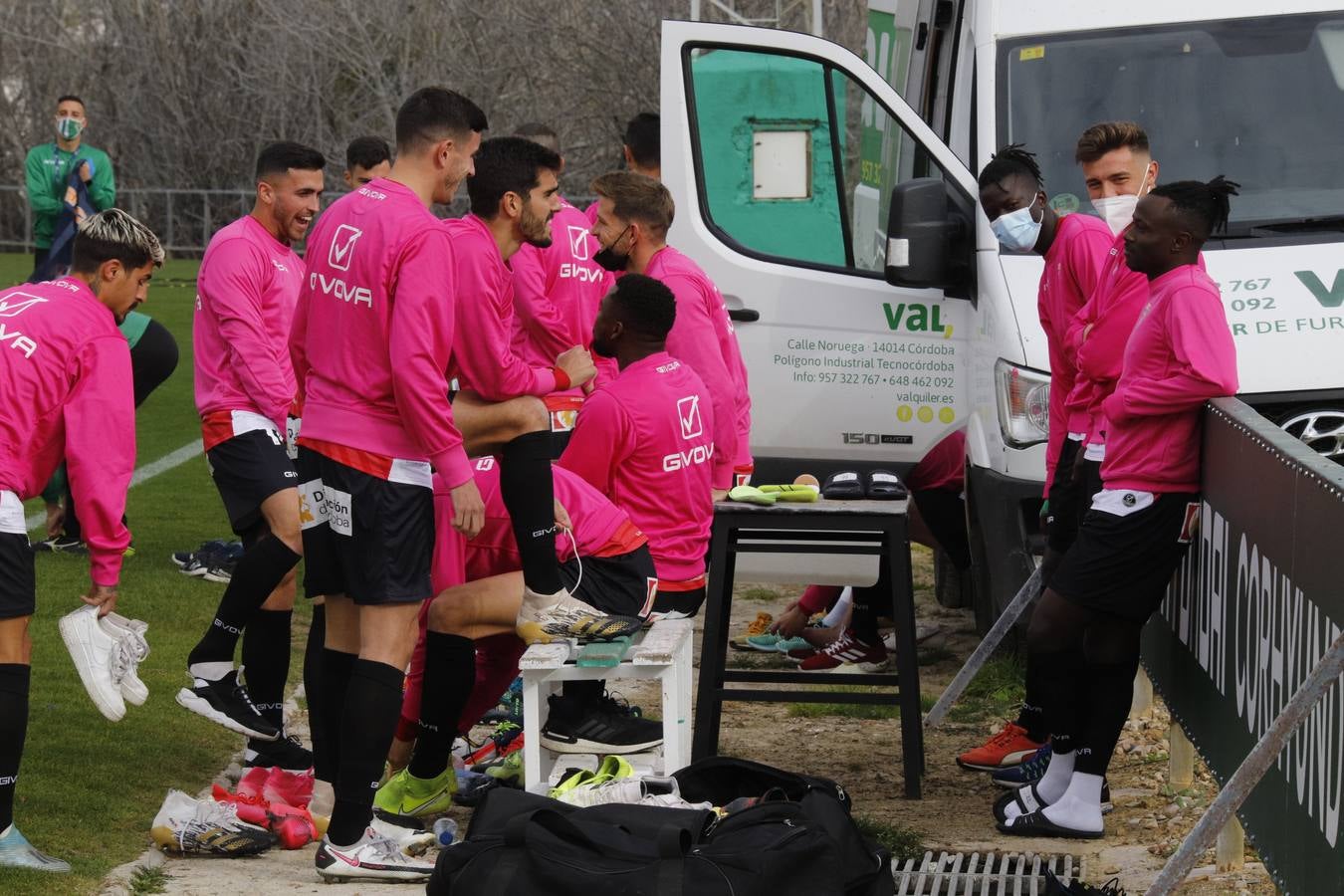 En imágenes, el amistoso del Córdoba CF ante el Córdoba B