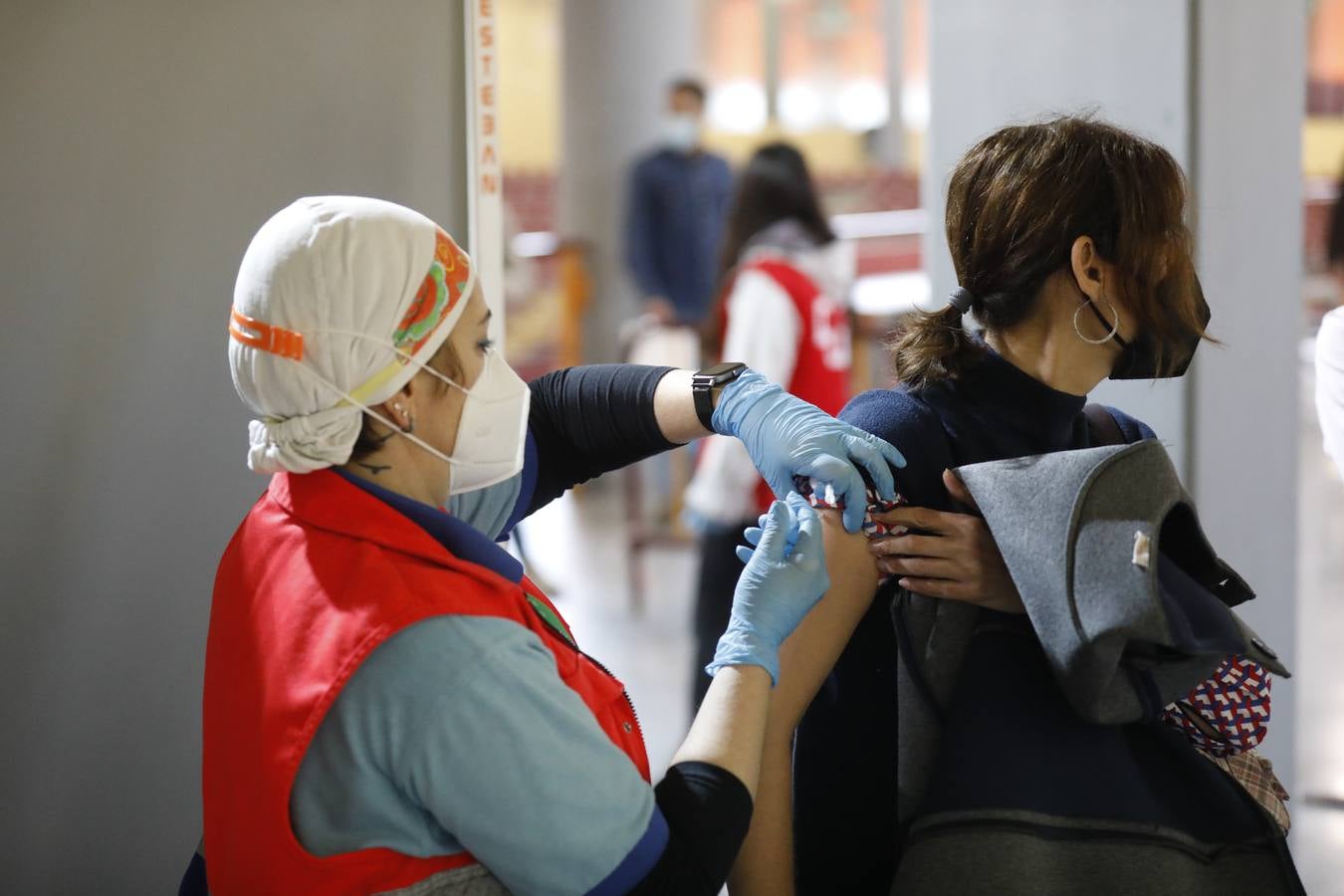 Vacunación contra el Covid de los docentes en Córdoba, en imágenes