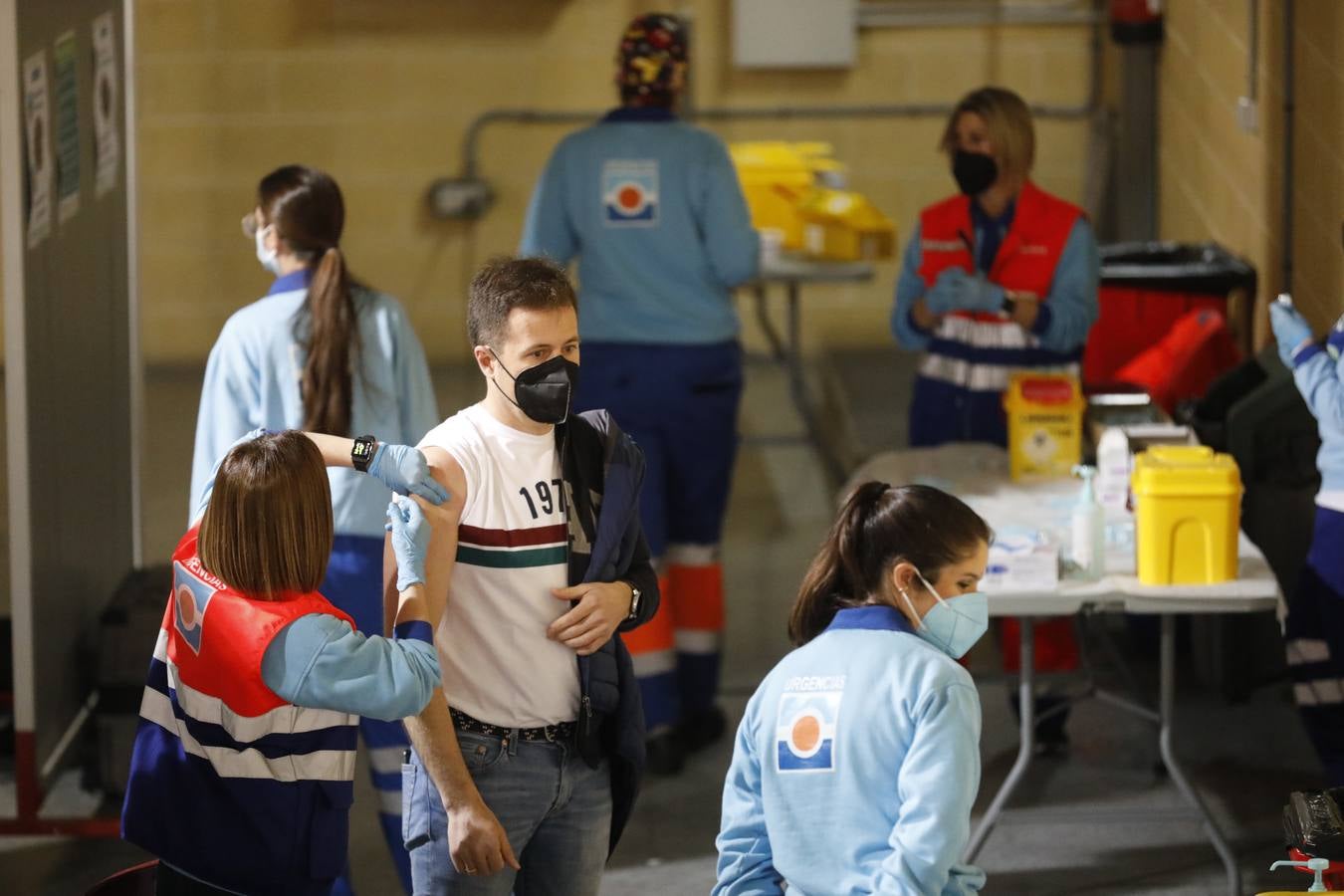 Vacunación contra el Covid de los docentes en Córdoba, en imágenes