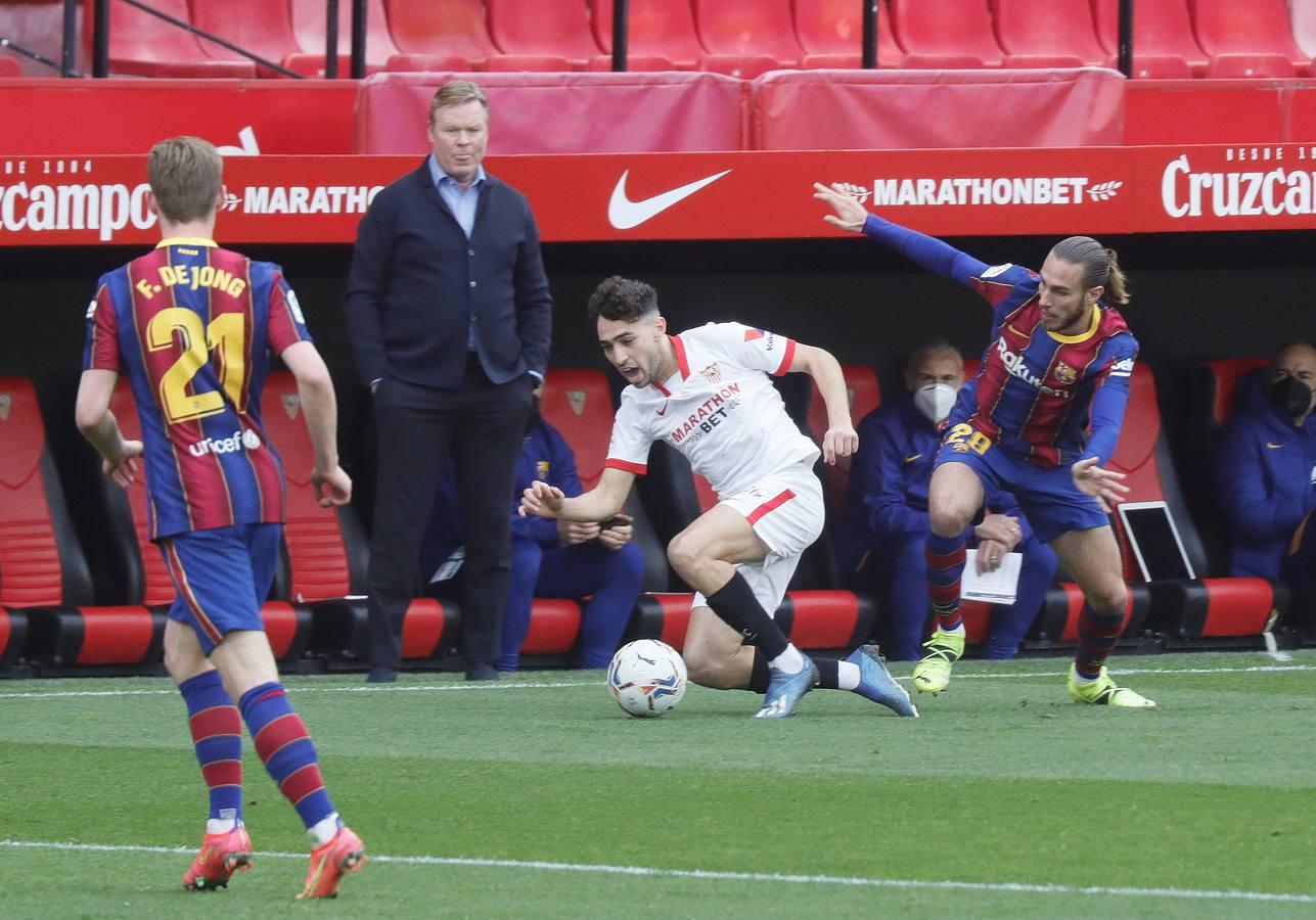 Las mejores imágenes del partido entre el Sevilla F.C. y el Barcelona