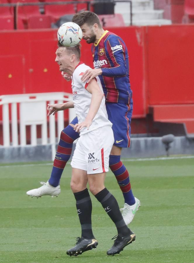 Las mejores imágenes del partido entre el Sevilla F.C. y el Barcelona