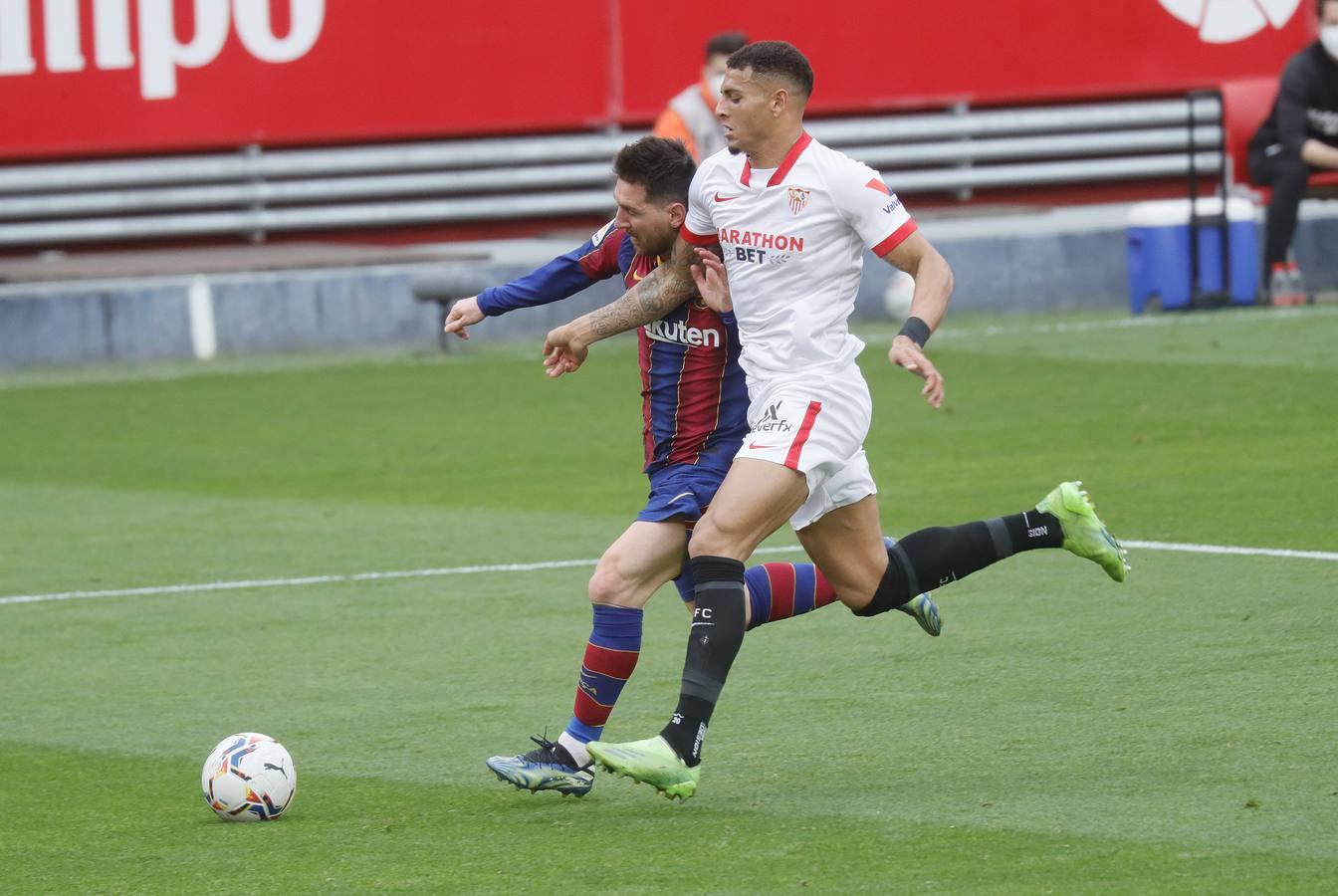 Las mejores imágenes del partido entre el Sevilla F.C. y el Barcelona