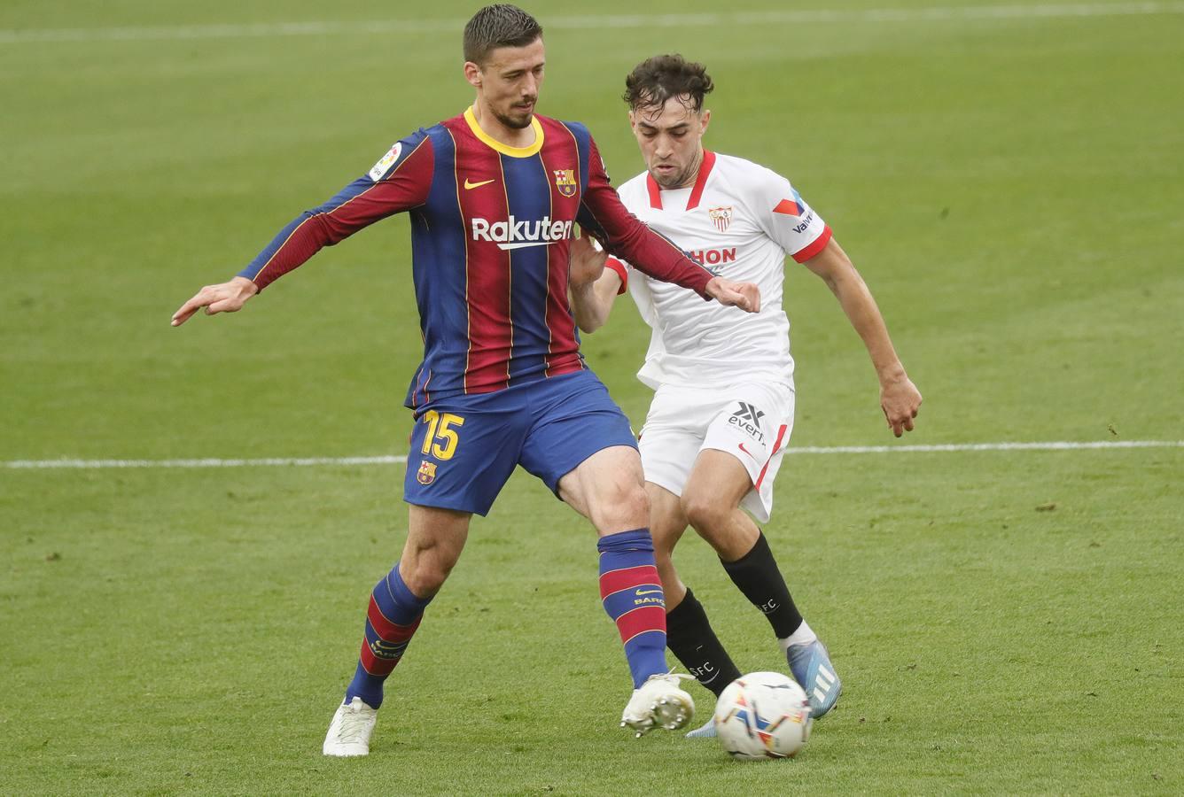 Las mejores imágenes del partido entre el Sevilla F.C. y el Barcelona